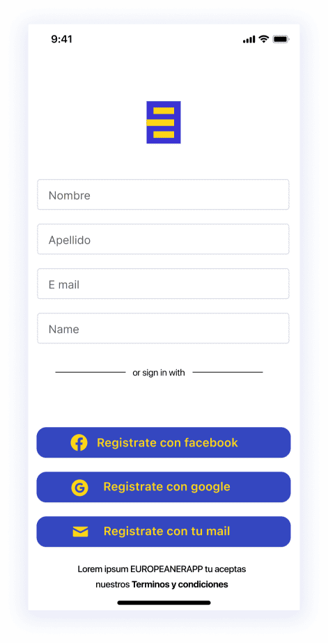 europeanerapp-signup